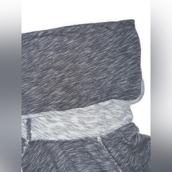 Free People Beach Cowl Neck Long Sleeve Top XS Heathered Gray - Picture 9 of 11